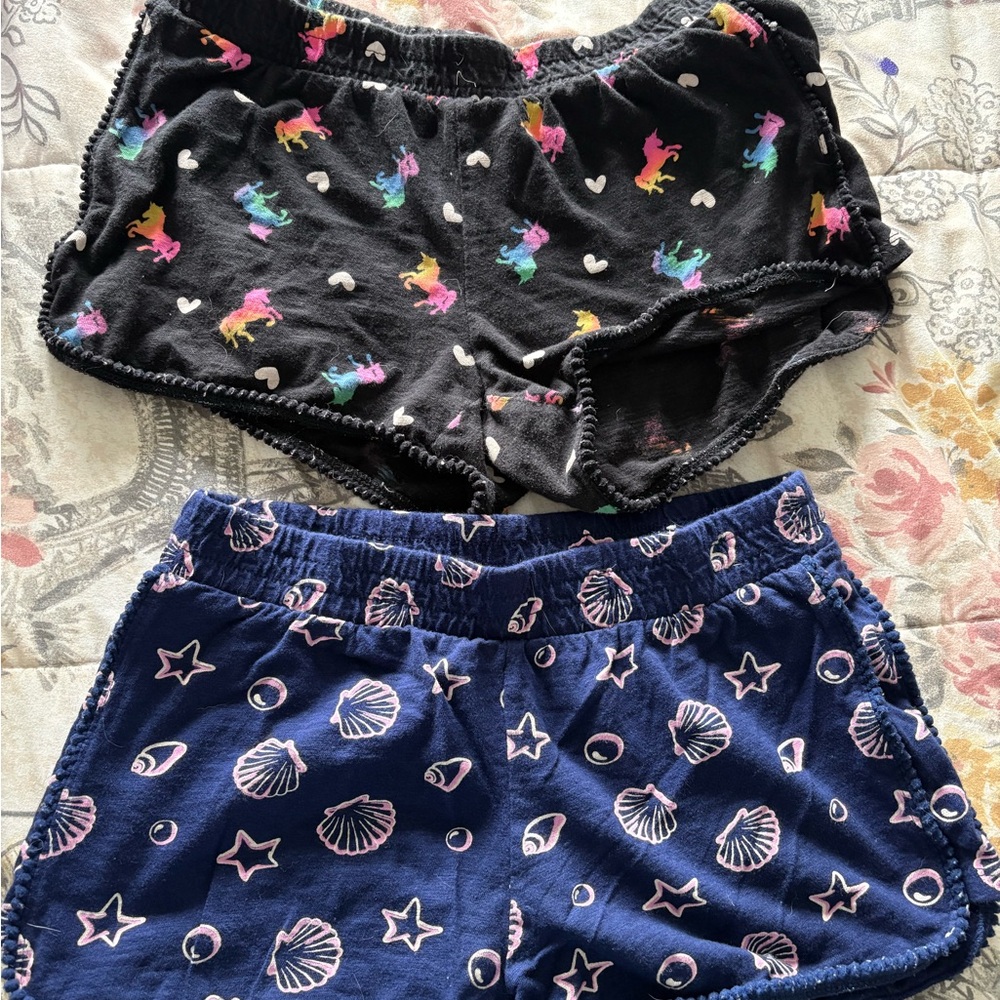 Girls’ justice shorts set